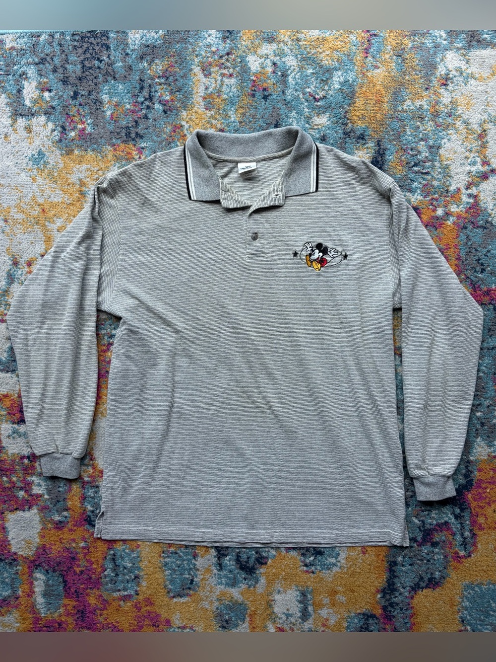 Vintage Disney Striped Long Sleeve